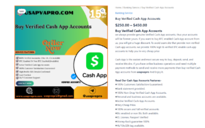 Buy Verified Cash App Accounts