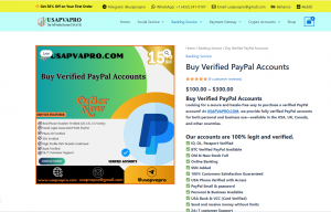 Buy Verified PayPal Accounts
