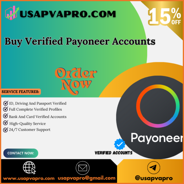 Buy Verified Payoneer Accounts