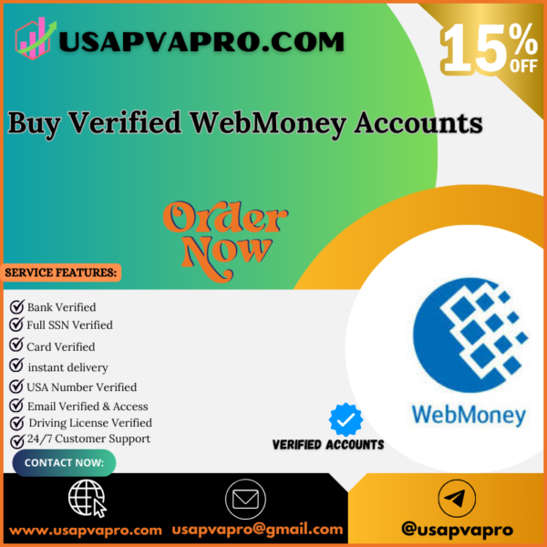 Buy Verified WebMoney Accounts