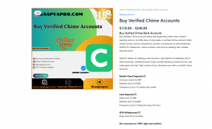 Buy Verified Chime Accounts