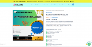 Buy Walmart Seller Account